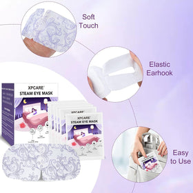 XPCARE mask held in hand to show scale and portable convenience