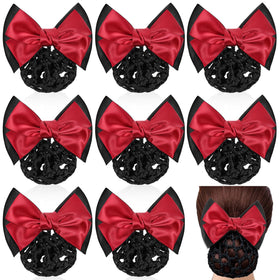 Xthrotsenk front packaging showing nine snoods with neat bows and organized bag benefit convenience