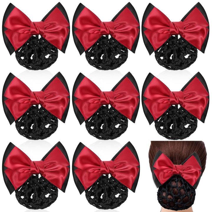 Xthrotsenk front packaging showing nine snoods with neat bows and organized bag benefit convenience