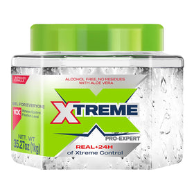 Xtreme jar front showing size and branding with easy application benefit