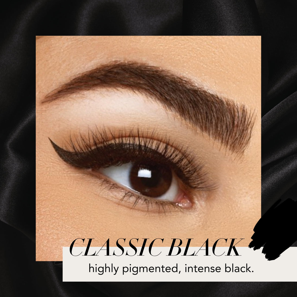 Xtreme Lashes closeup of precision tip providing fine line control