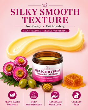 XUEBEIK balm creamy texture close-up illustrating rich moisture delivery benefit