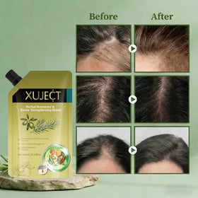 XUJECT shampoo lather texture demonstrating gentle cleansing and lightweight volume