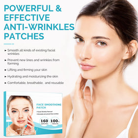 XUNIQ close-up on forehead patch adhesive and smooth finish