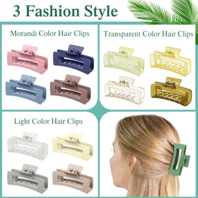 XunYee clip holding an updo to show secure hold during styling