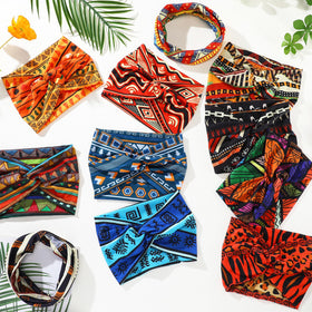 XunYee headband styled with summer clothing in lifestyle scene to show outfit-enhancing design