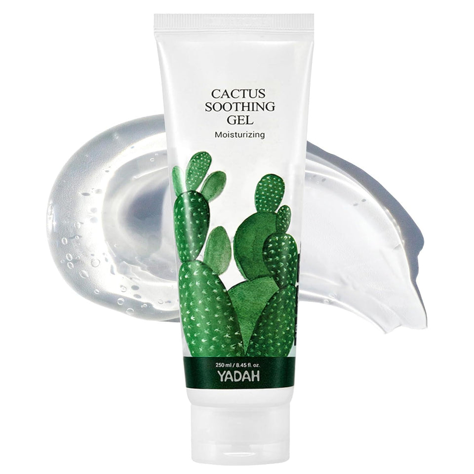 YADAH front bottle view showing product and gentle hydration benefit