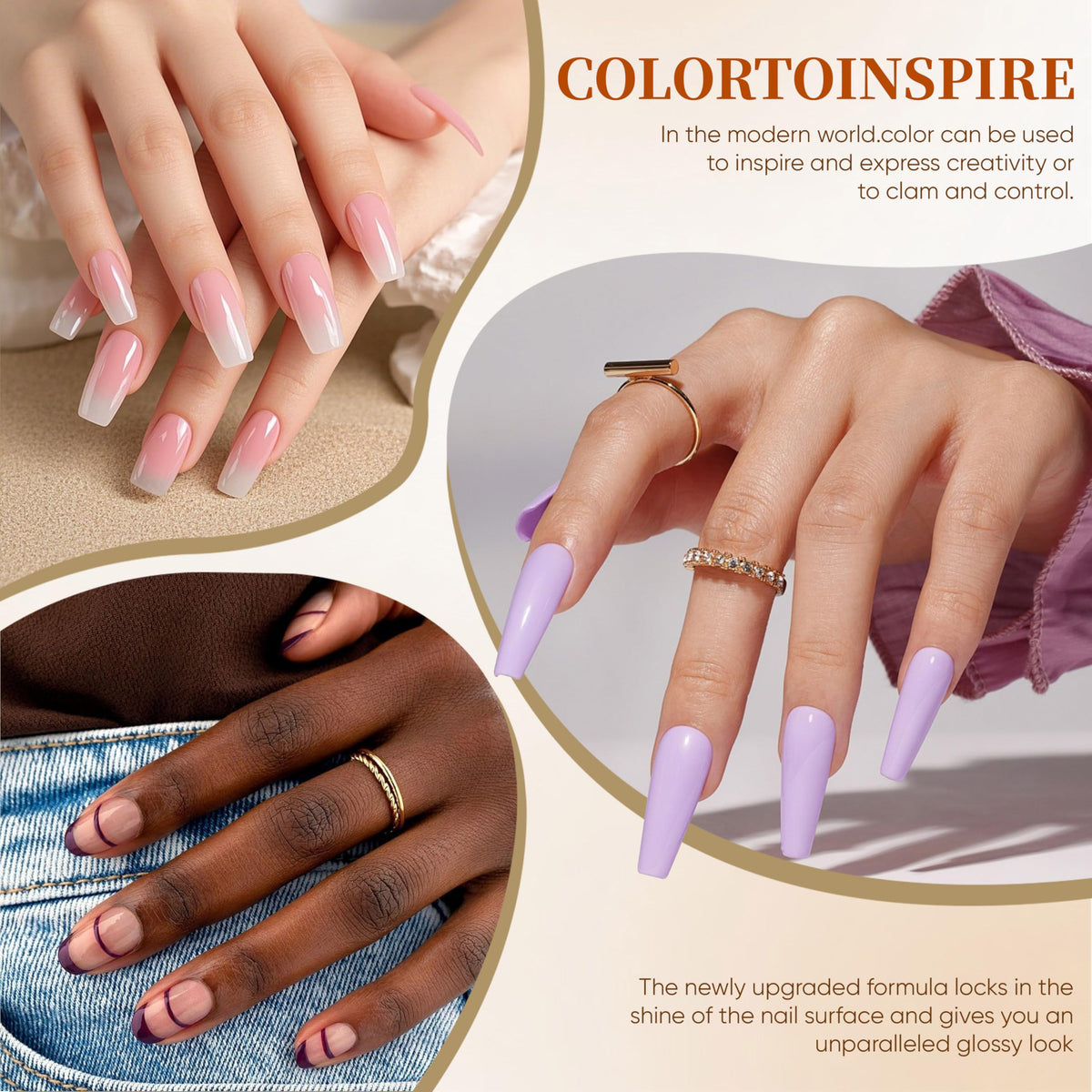 YALSYNY at-home manicure scene demonstrating easy salon-style convenience
