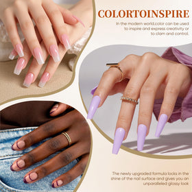 YALSYNY at-home manicure scene demonstrating easy salon-style convenience