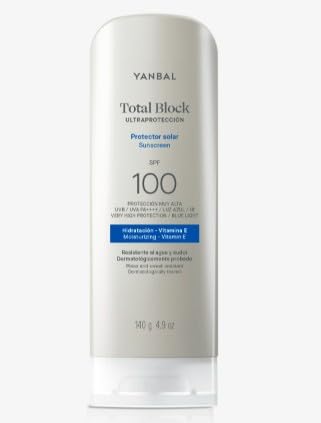Yanbal SPF 100 front packaging showing protective cream and hydration benefits