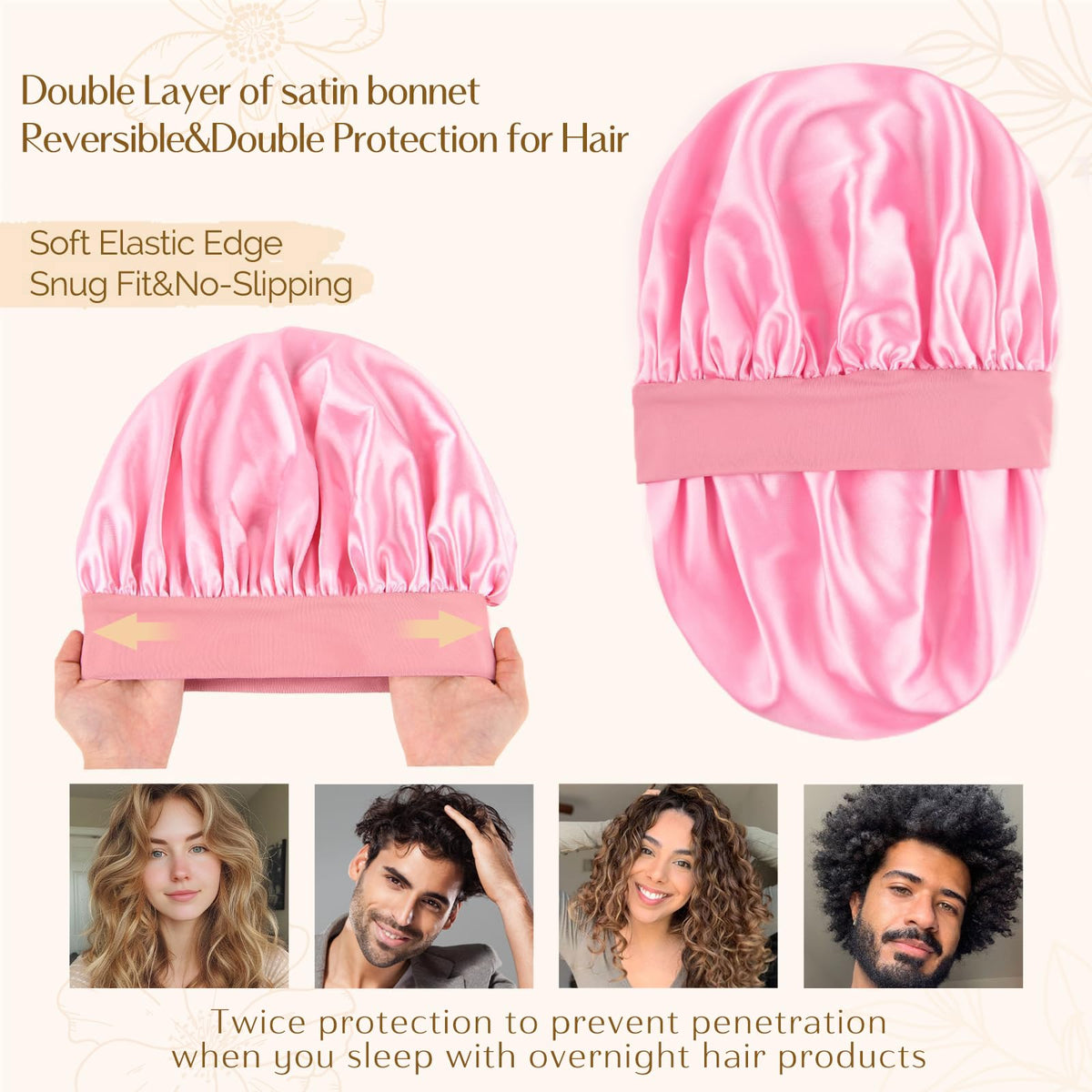 YANIBEST band detail soft elastic demonstrating comfortable non-slip hold