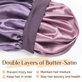 YANIBEST satin close-up detail highlighting smooth texture benefit