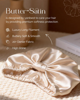 YANIBEST bonnet double-layer detail displaying protective inner and outer fabrics