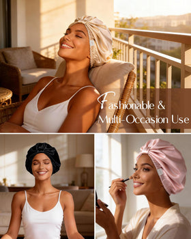 YANIBEST bonnet held in hand to show scale and lightweight portability