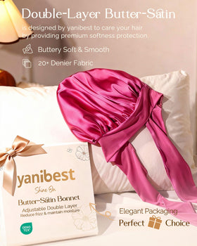 YANIBEST satin texture close-up demonstrating smooth friction reduction