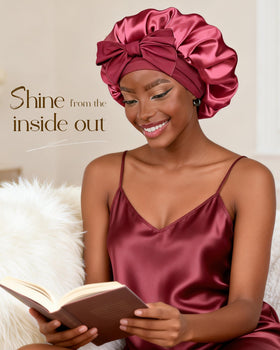 YANIBEST double-layer interior view demonstrating extra hair protection
