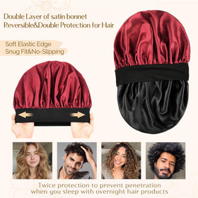 YANIBEST elastic band detail showing wide soft band benefit: comfortable secure hold