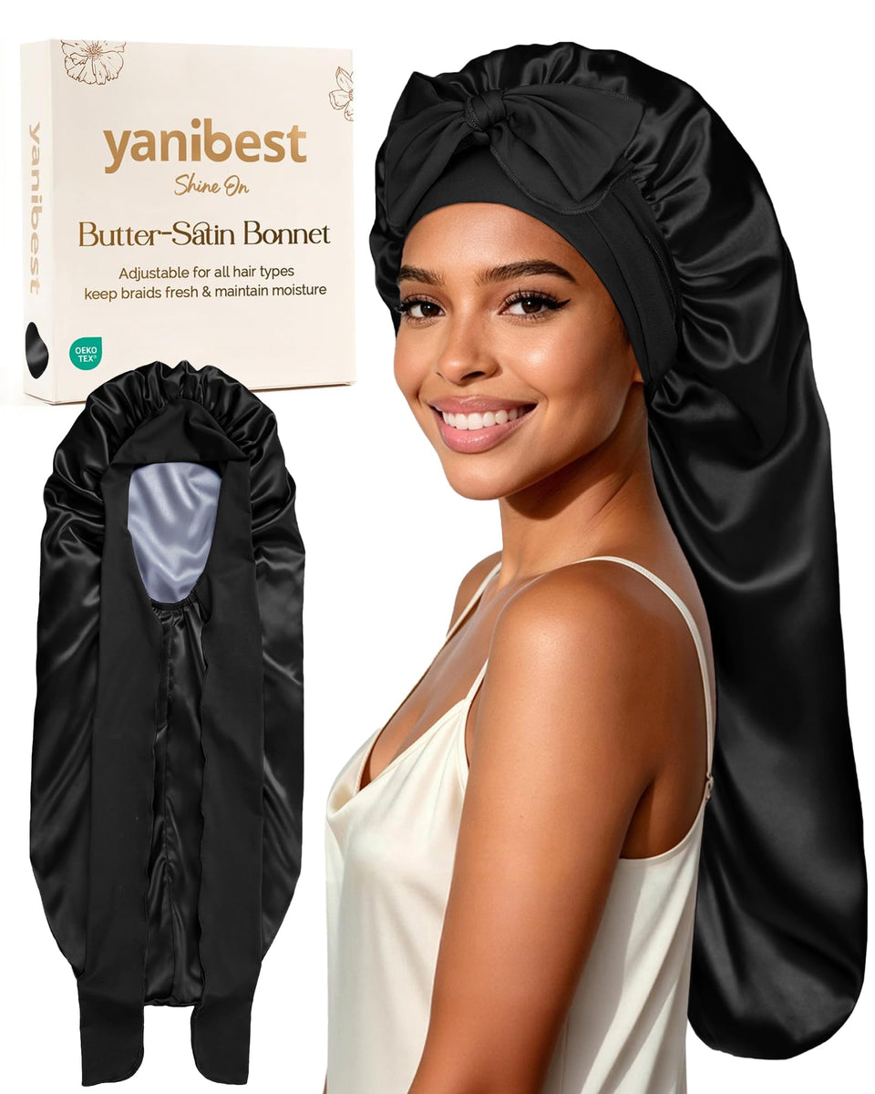 YANIBEST front view showing full bonnet coverage and comfortable fit