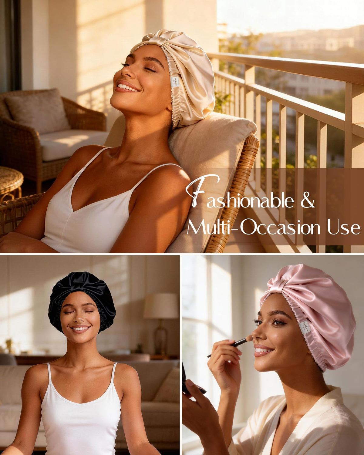 YANIBEST in use on curly hair illustrating style preservation and reduced frizz