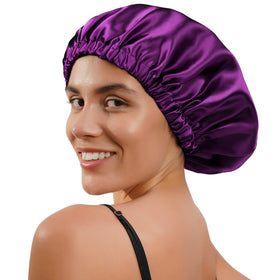YANIBEST inside double layer lining showing interior benefit: protects hair and preserves moisture