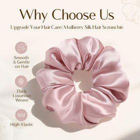 YANIBEST worn in a high ponytail demonstrating gentle grip and reduced breakage