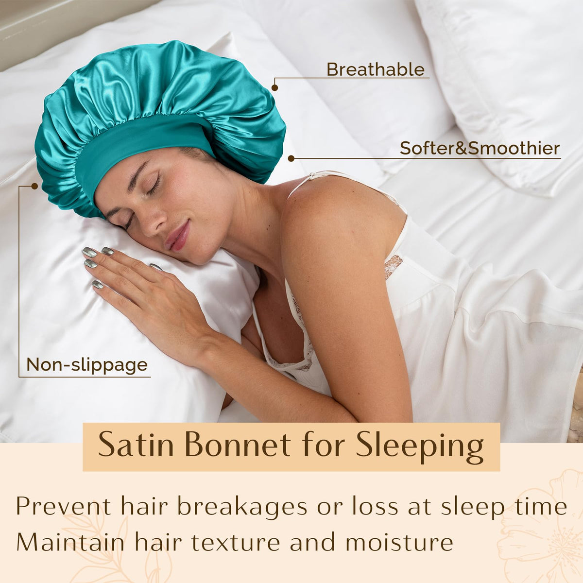 YANIBEST bonnet held in hand showing scale and lightweight benefit