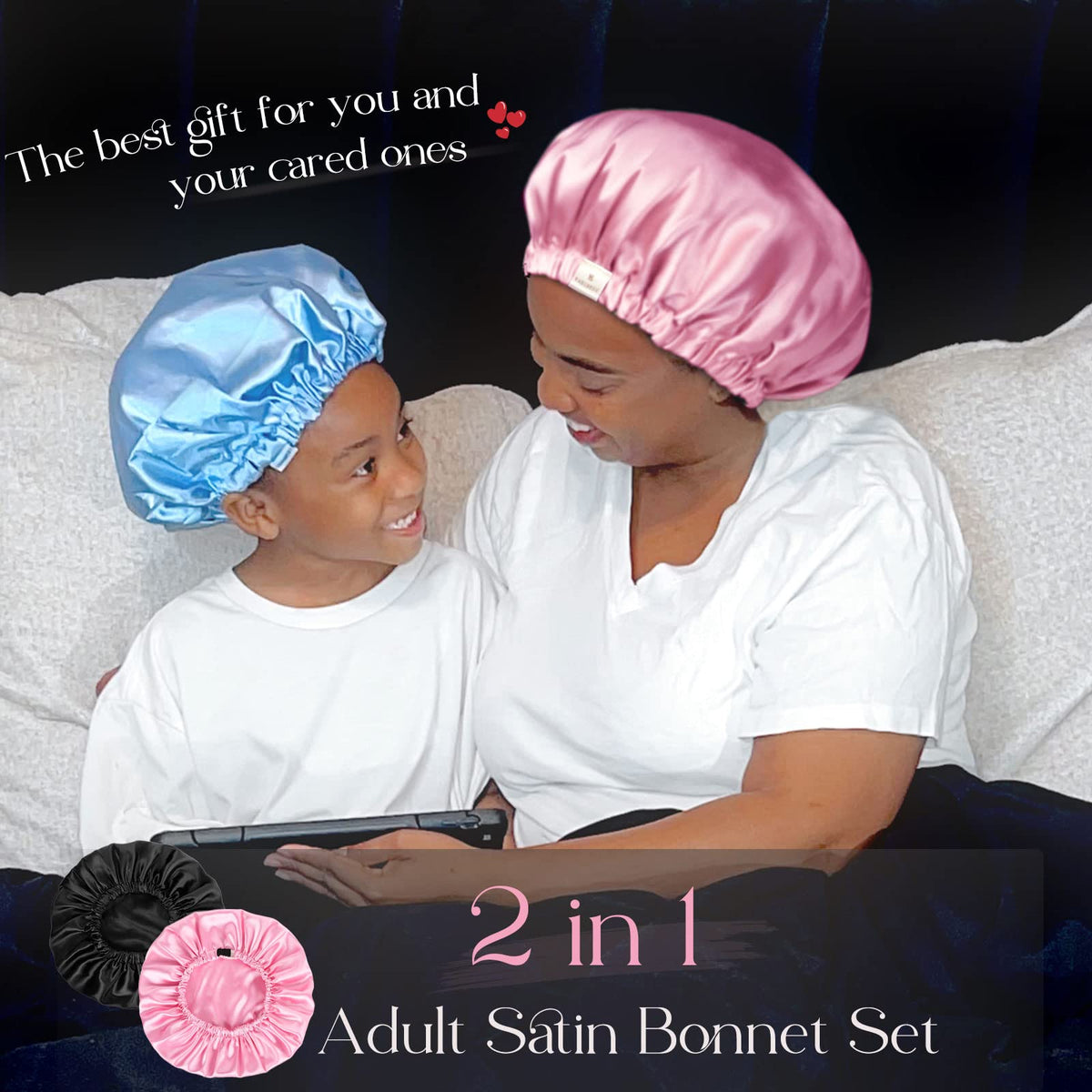 YANIBEST bonnet held in hand to show size and ease of storage and travel