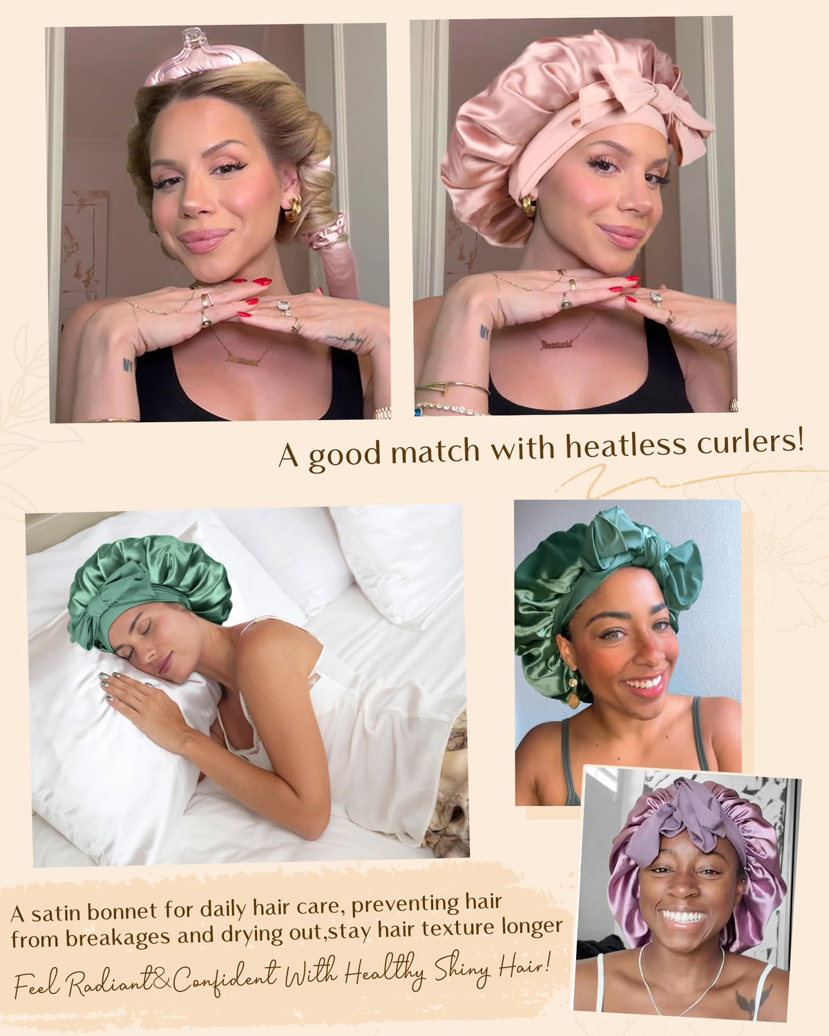 YANIBEST scaled on model head showing full coverage and adjustable comfort