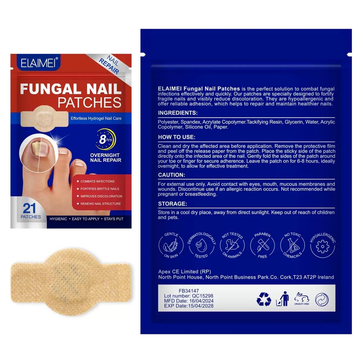 YAQNOIXI used in bathroom routine depicting simple daily nail care
