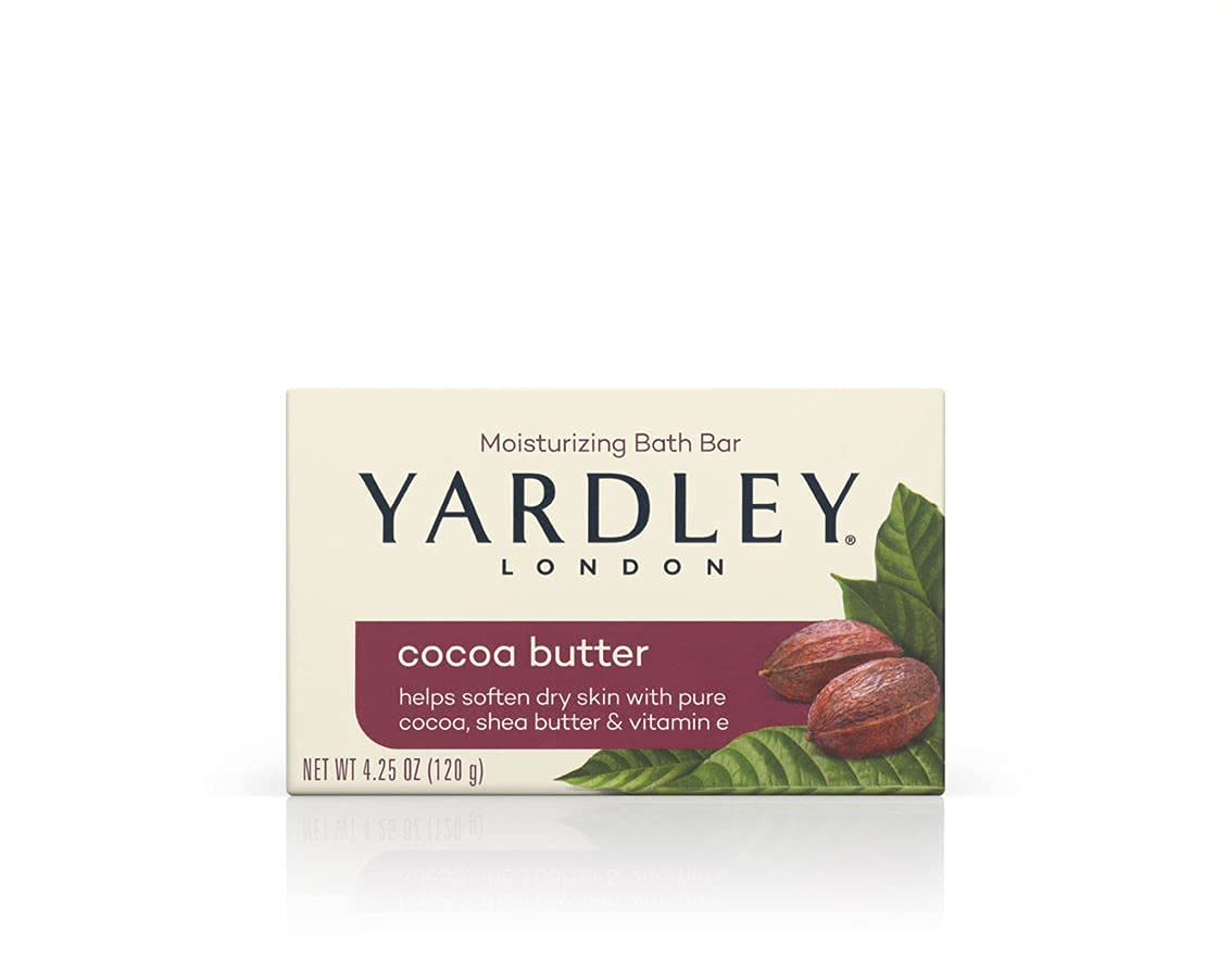 Yardley soap in a bathroom lifestyle scene illustrating a comforting self-care moment