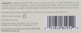 Yardley six-pack stacked to show value and convenient multi-bar supply
