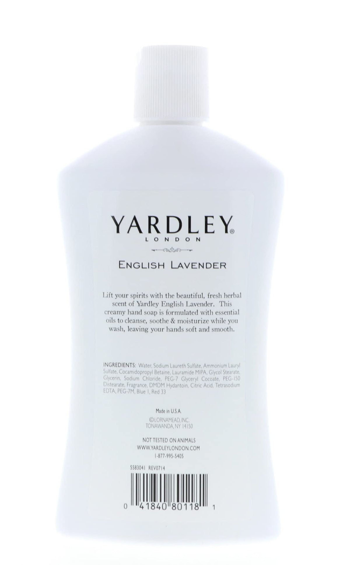 Yardley in bathroom lifestyle setting offering spa-like relaxation benefit