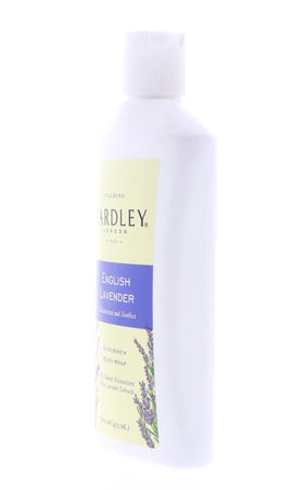 Yardley pump detail for easy dispensing and spill-free use benefit