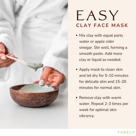YARELI in a relaxing spa setting showing at-home pampering benefits