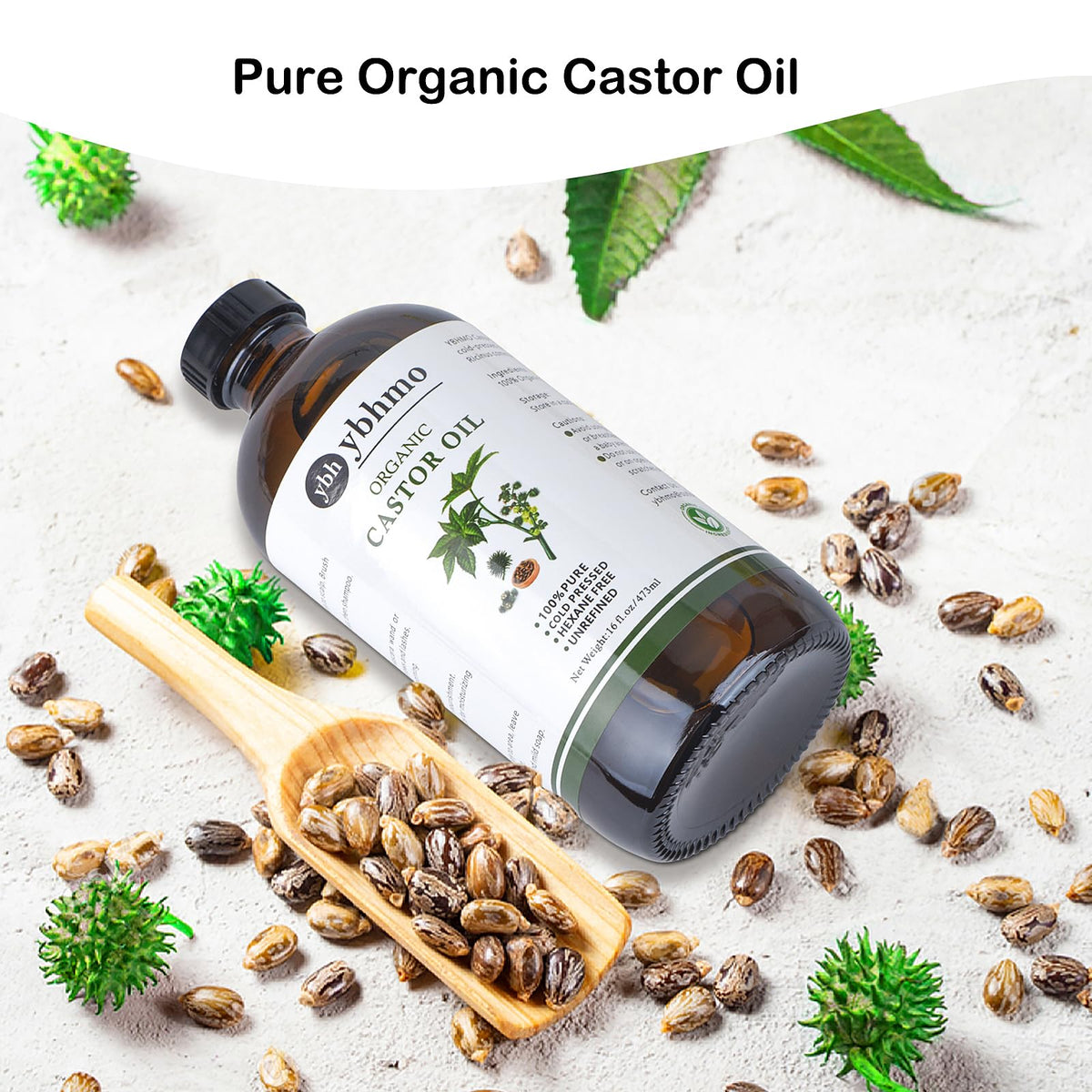 YBHMO castor oil pack setup on abdomen demonstrating therapeutic application
