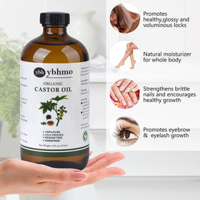 YBHMO spoolie applying oil to lashes for conditioning and improved appearance