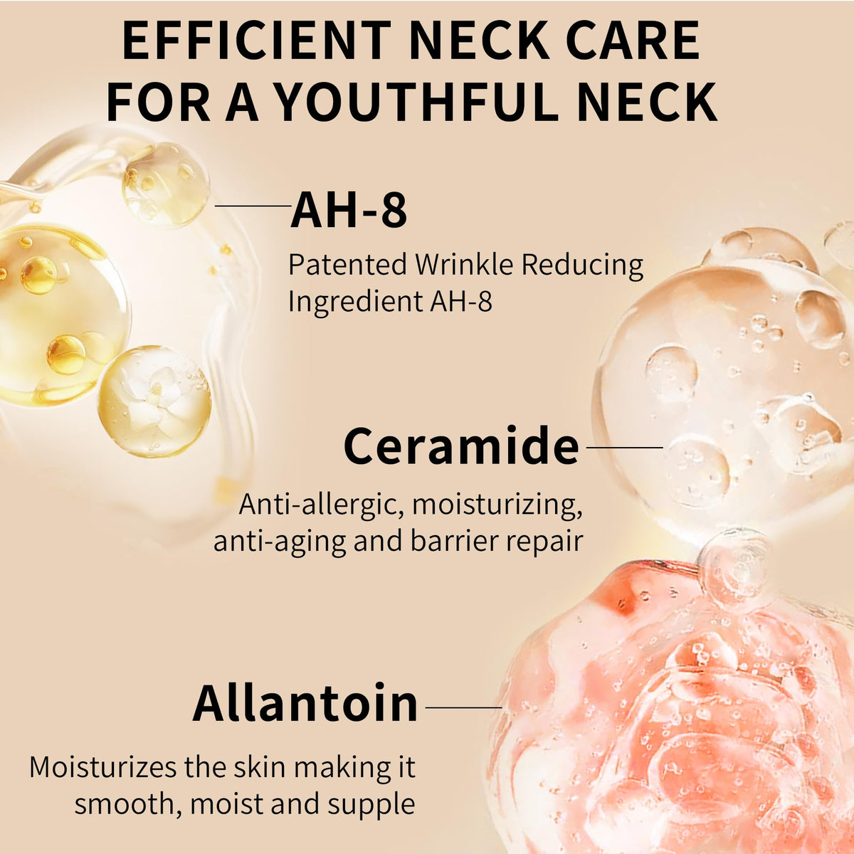 Ycz cream texture swipe showing lightweight, hydrating formula