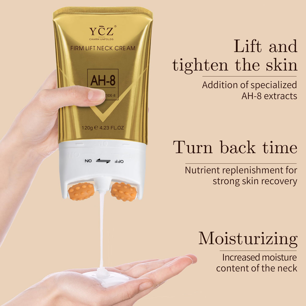 Ycz size comparison in hand showing compact kit and travel-friendly benefit