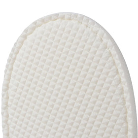 Yeios cotton-poly fabric detail showing soft breathable surface