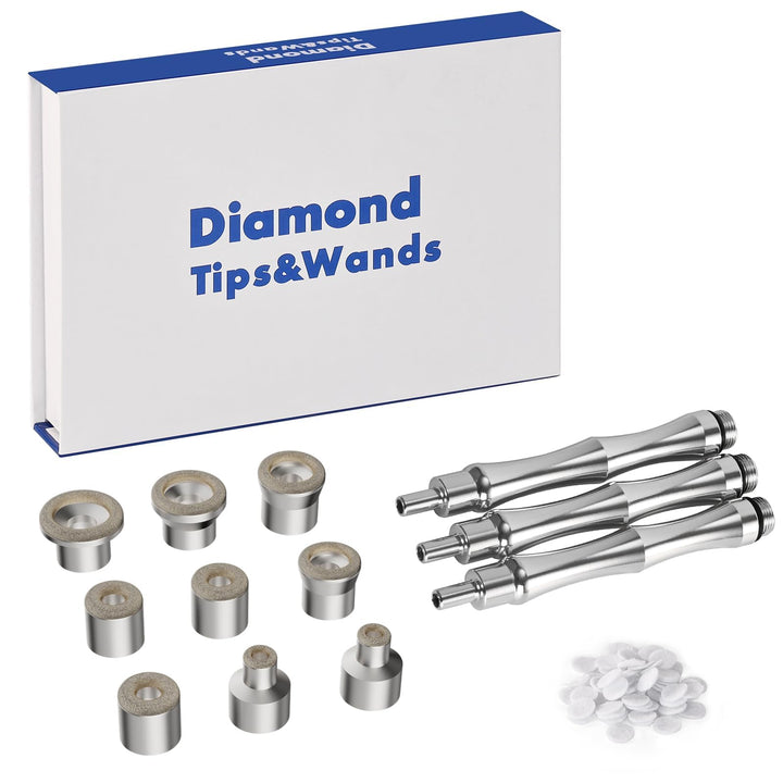 Yekavo front packaging showing complete replacement tip kit and benefits