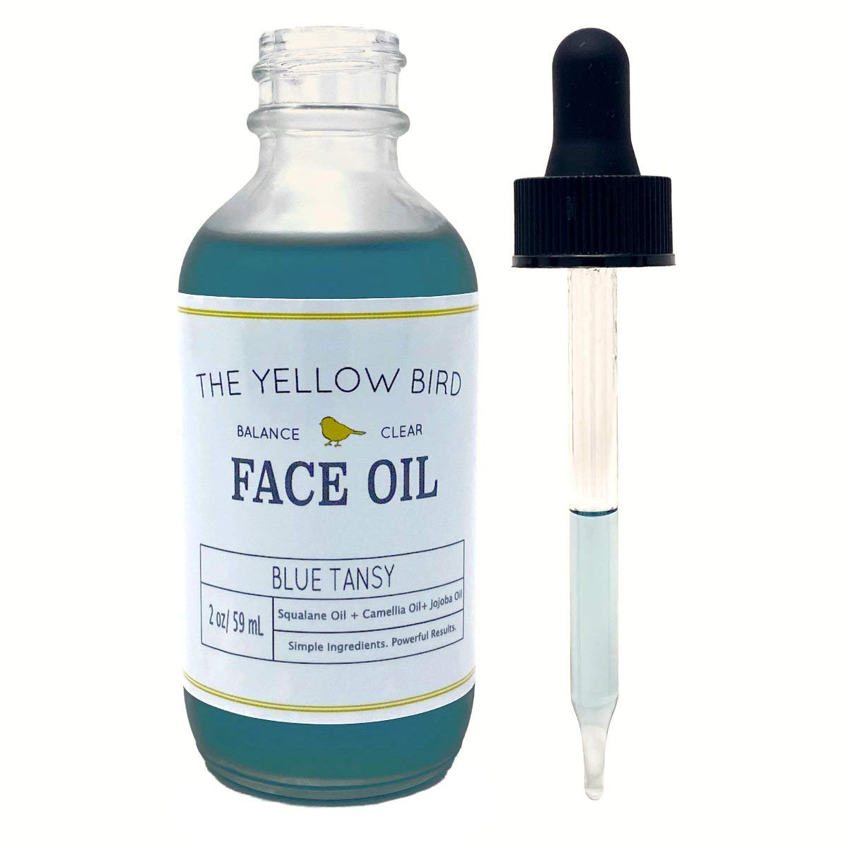 Yellow Bird in a bathroom routine scene conveying daily use and hydrated glowing skin