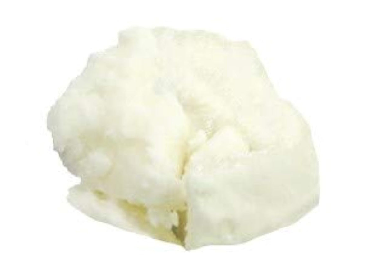Yellow Brick Road front packaging of refined shea butter showing clean label and 1 lb weight for versatile formulation