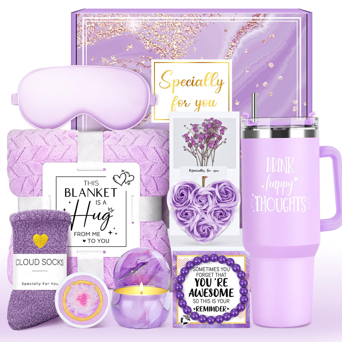 YENCHORN front-facing gift box showing elegant presentation and easy gifting benefit