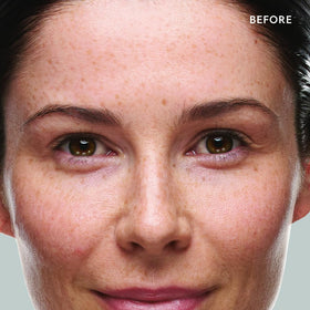 YENSA applicator swipe showing silky texture and easy blending benefit