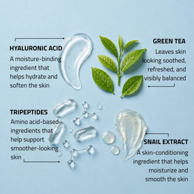 YEOUTH pea-sized cream on hand demonstrating coverage and lightweight application benefit