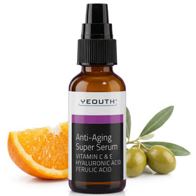 YEOUTH front bottle shot showing packaging and professional active blend benefits