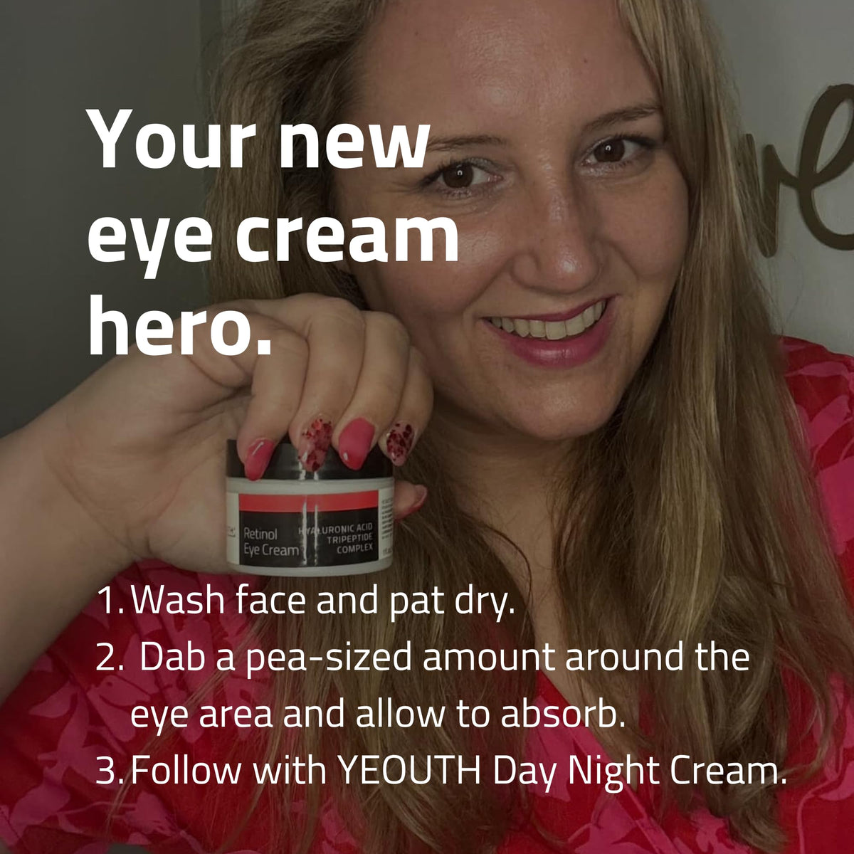 YEOUTH open jar top view showing smooth cream consistency and shade