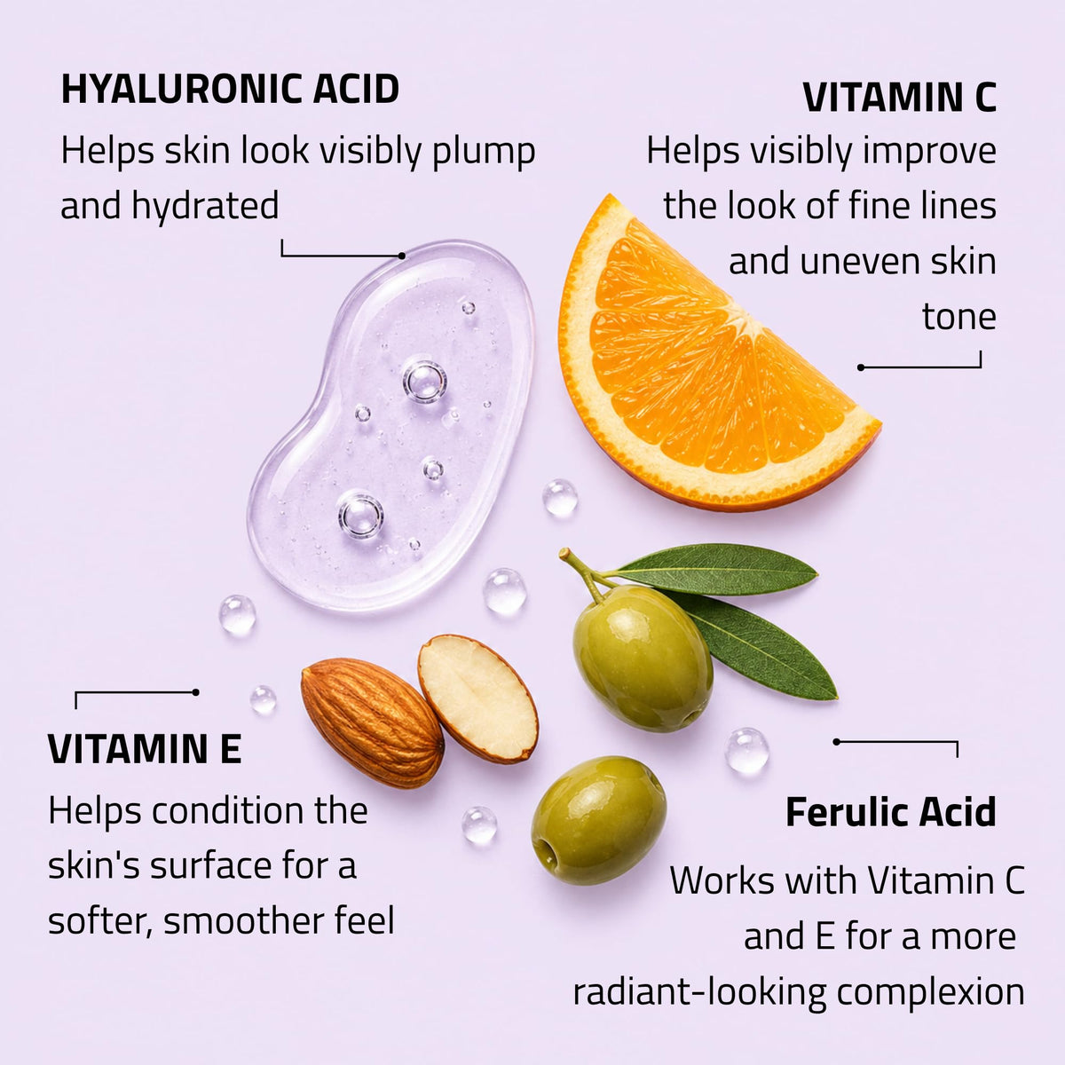 YEOUTH pump dispensing serum on hand for easy application and controlled dosing benefit