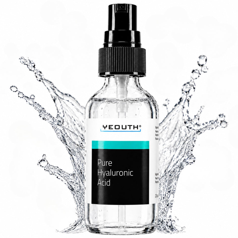 YEOUTH front bottle shot showing clean packaging and hydrating benefits