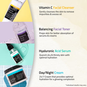 YEOUTH products beside a hand to show scale and travel-friendly sizes